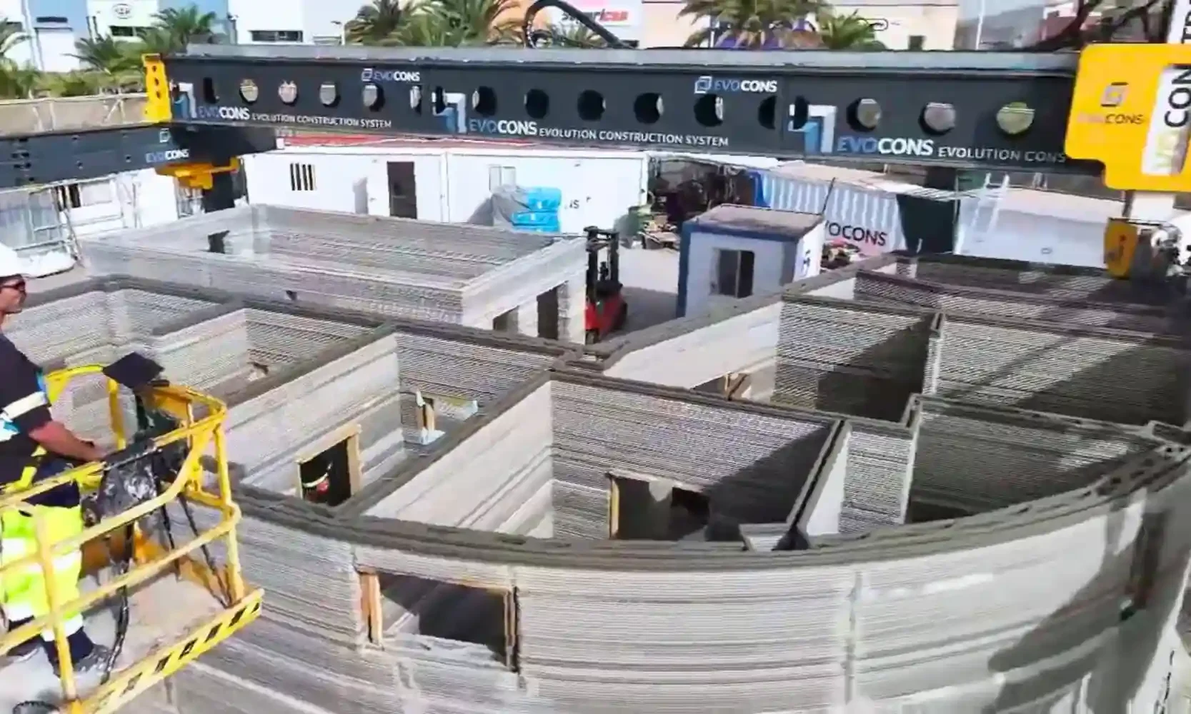 MP Digital - Caso de éxito EVOCONS: contenido sobre construcción con impresión 3D de cemento industrial en Canarias