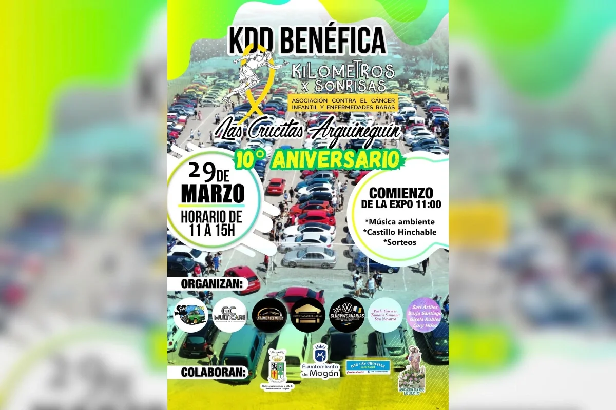 Las Crucitas Arguineguín celebra su 10º Aniversario el 29 de Marzo