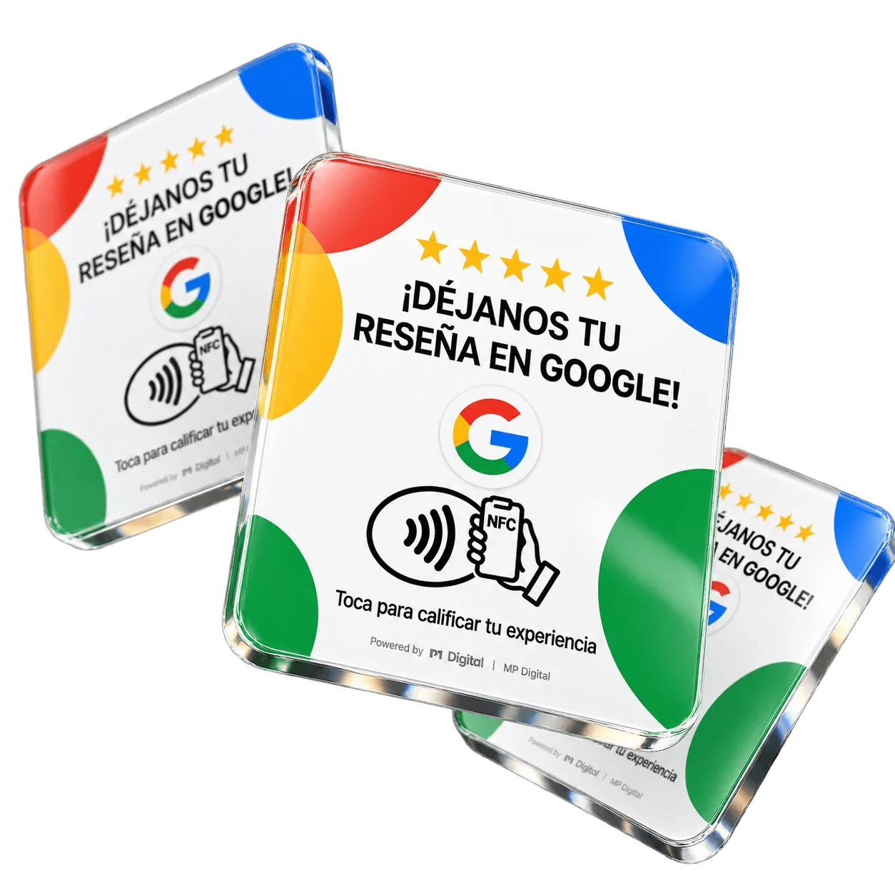 Tarjetas NFC adhesivas para conseguir más reseñas de Google con menos fricción
