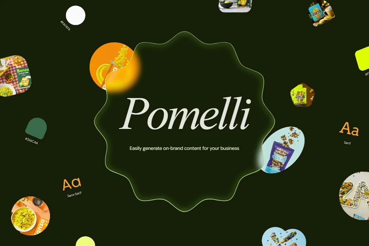 Logo de Pomelli, la herramienta que incorpora Photoshoot para crear imágenes de producto más profesionales