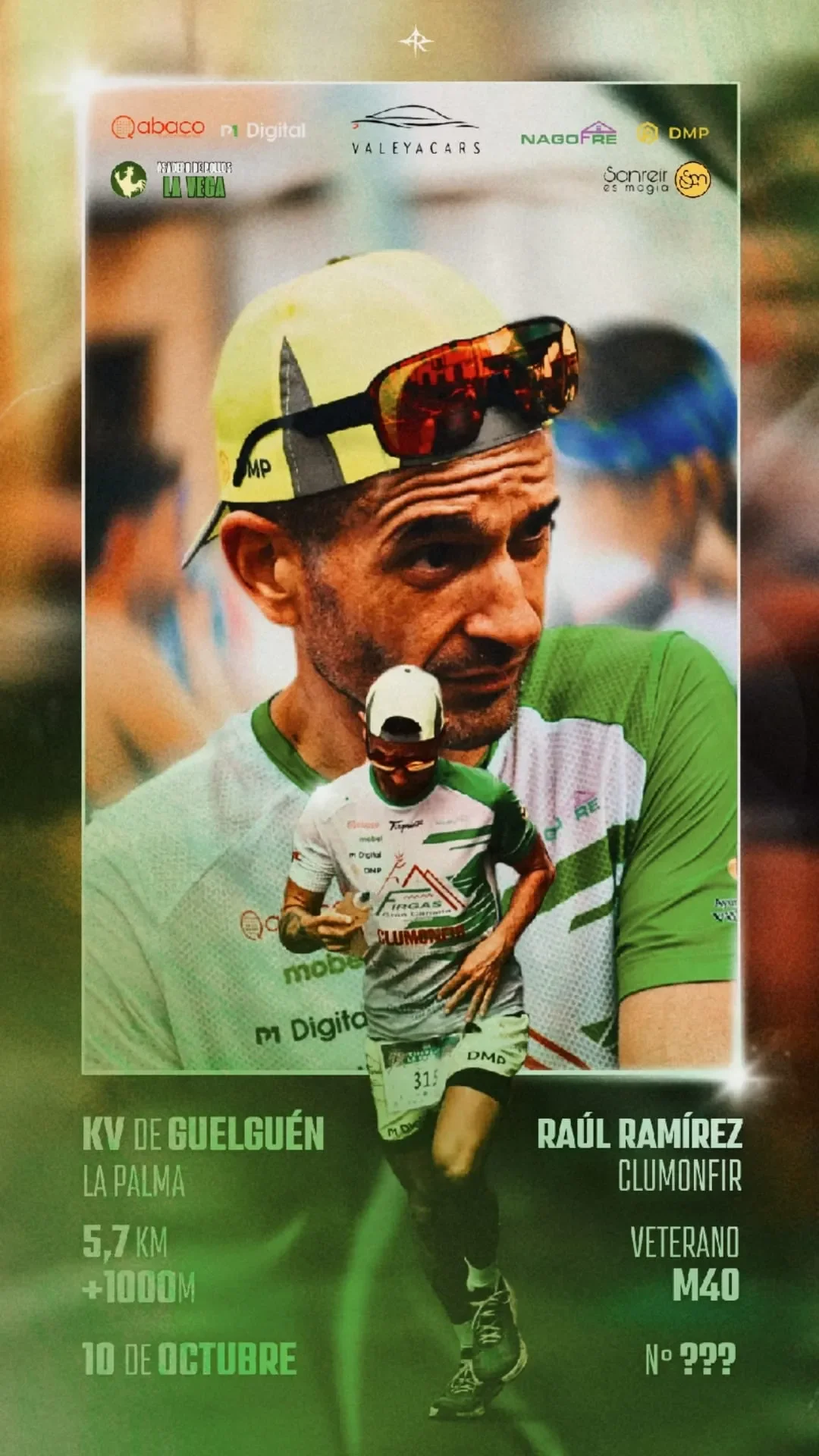 Diseño artístico de Raúl Ramírez creado para la previa del Vertical de Guelguén 2026