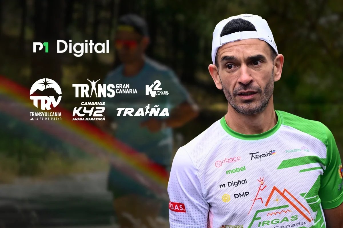 Raúl Ramírez como caso de marca deportiva trabajada por MP Digital en la temporada 2026 de trail running en Canarias