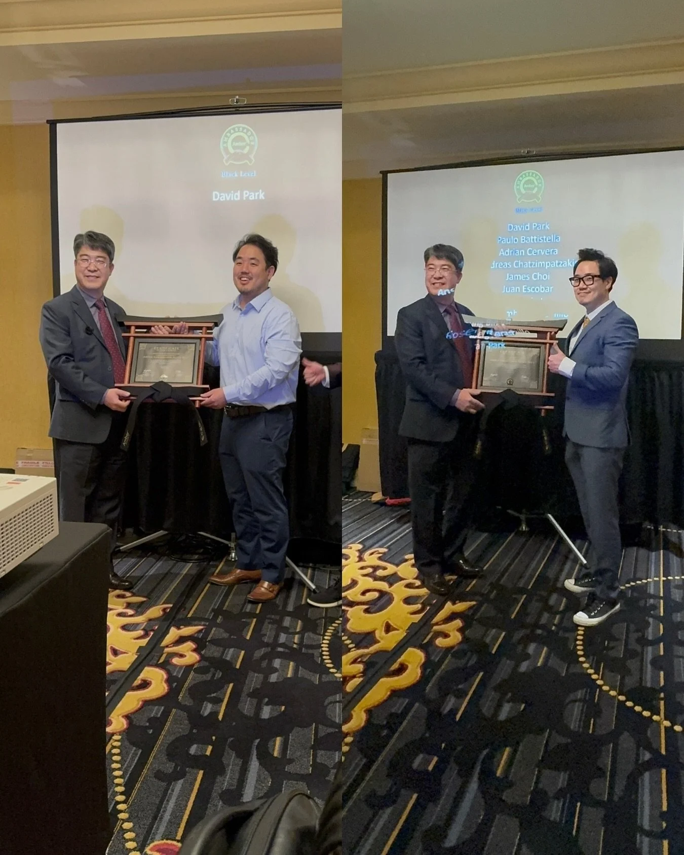 The Park Brothers are honored to be recognized as &ldquo;Black Belt&rdquo; Ambassadors for Hass Bio.
Thank you for the trust and continued partnership. We are excited to keep pushing esthetics and innovation forward together.
#HassBio #BlackBeltAmbas