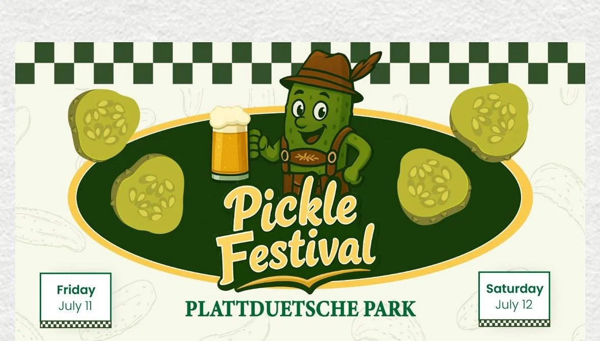 PICKLE FESTIVAL, PLATTDEUTSCHE, FRANKLIN SQUARE, NY (RAIN OR SHINE)
