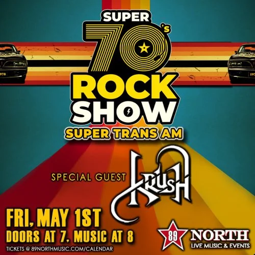 Fri. 5/1- Krush Live at 89North, Patchogue, NY 8PM