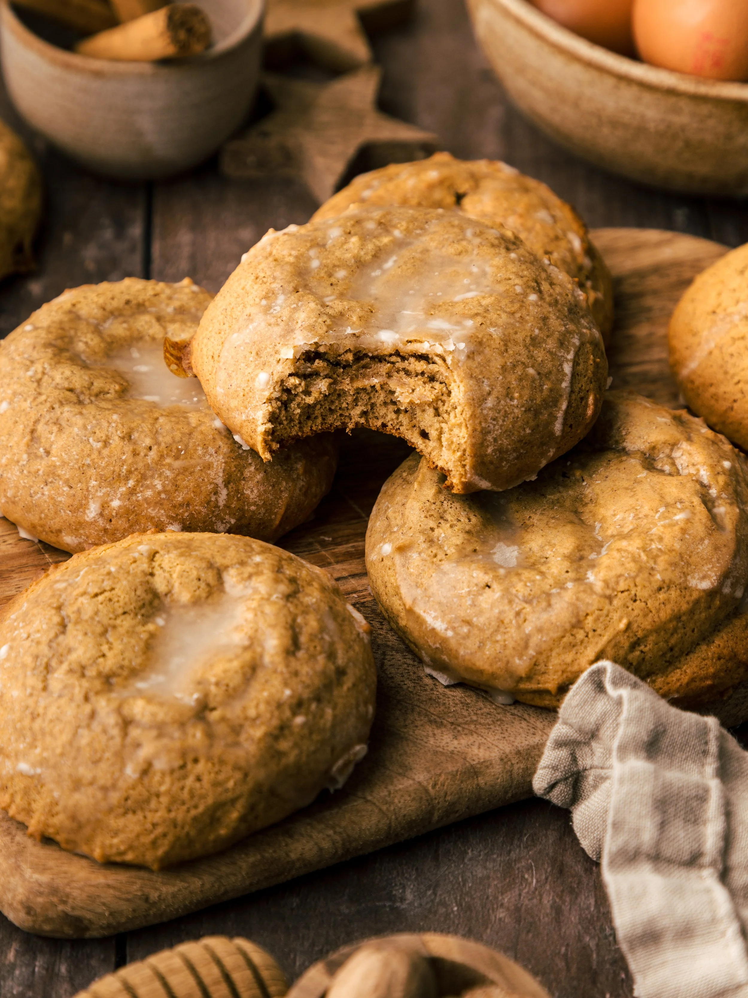 Traditional German Lebkuchen Cookies