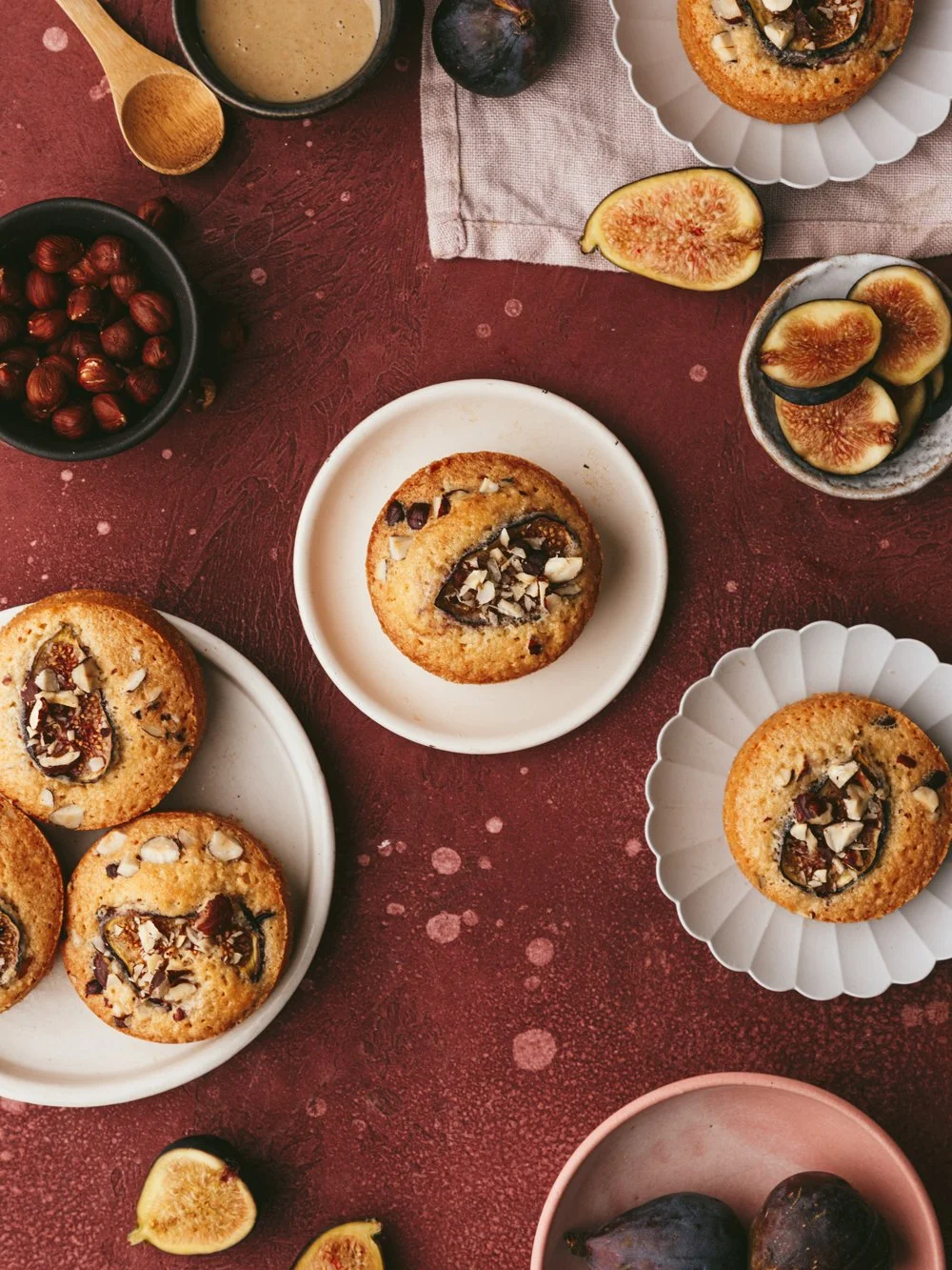 Fig, Tahini &amp; Hazelnut Friands