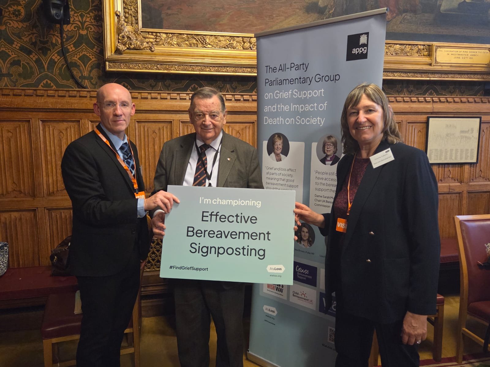 Parliamentary Event Today Highlights Urgent Need for Effective Bereavement Signposting&nbsp;