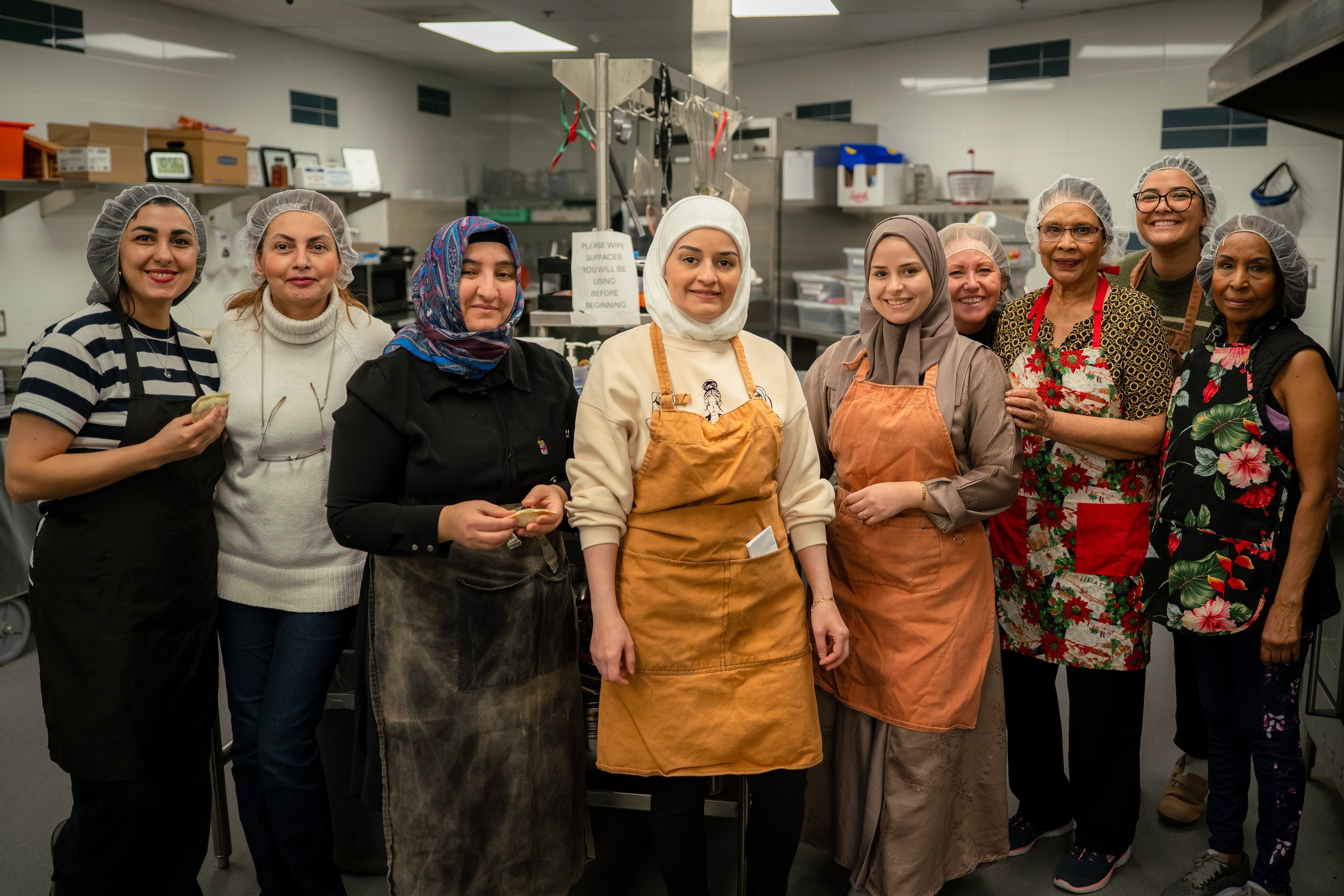 Raphael House community program in session with families in Langley BC
