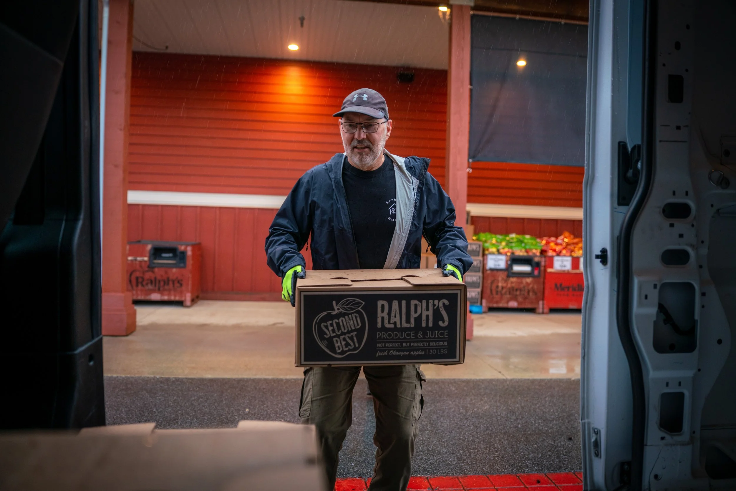 Community organization volunteering at Raphael House in Langley BC