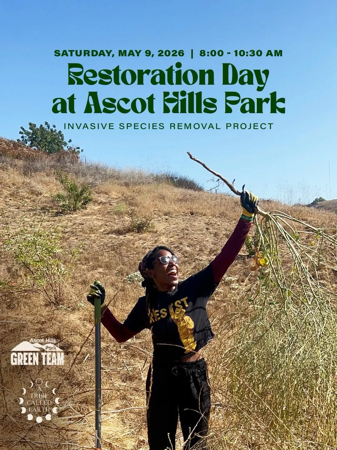 We planted 300 native plants this season. Now we protect them. 💚

Join @ascothillsparkla Green Team + @weexploreearth on Saturday, May 9, 8:00&ndash;10:30 AM at Ascot Hills Park for our monthly volunteer event.

We&rsquo;ll be removing castor bean a