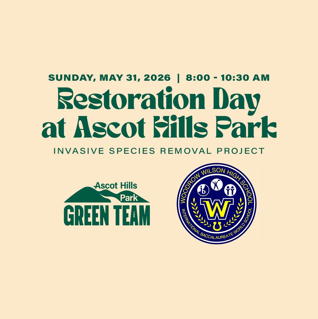 Restoration Volunteer Event with Wilson High + Green Team