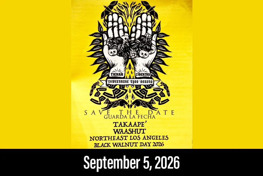 Takaape’ Waashut Northeast LA Black Walnut Day