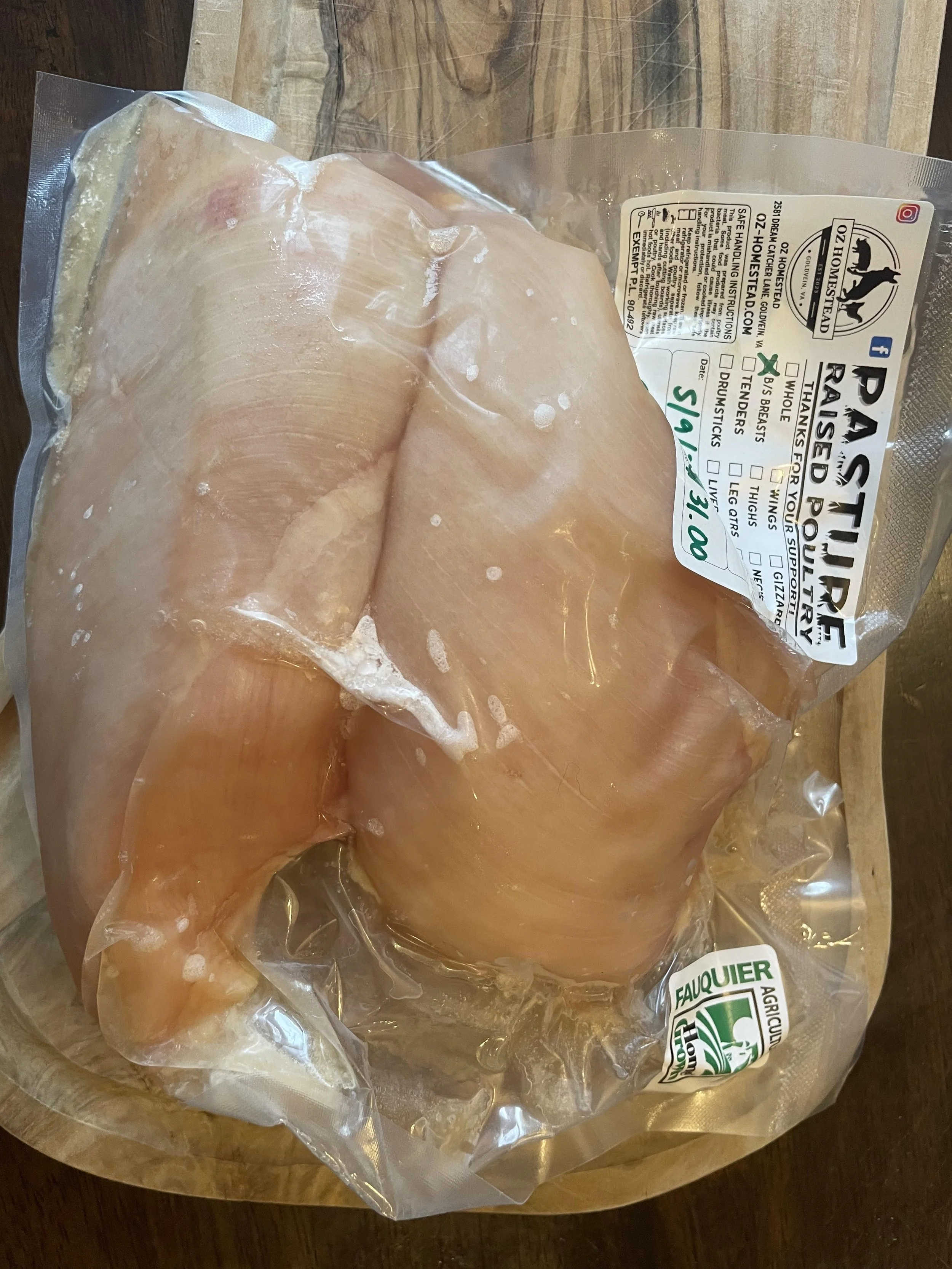 Boneless Skinless Chicken Breasts