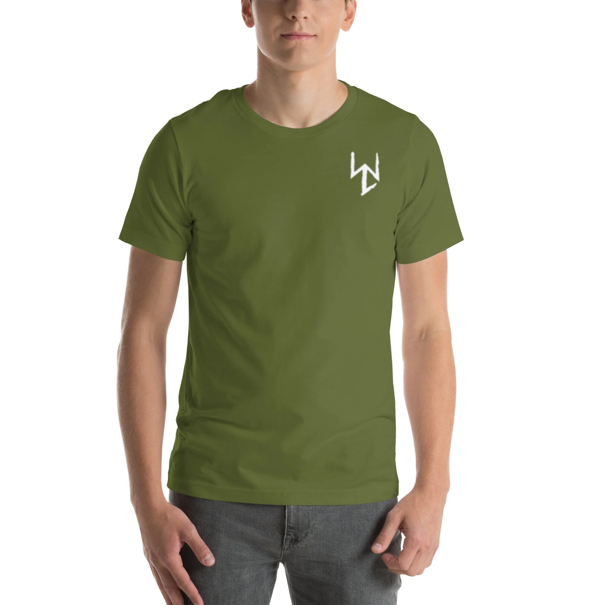 unisex-staple-t-shirt-olive-front-66b2b74192e43.jpg