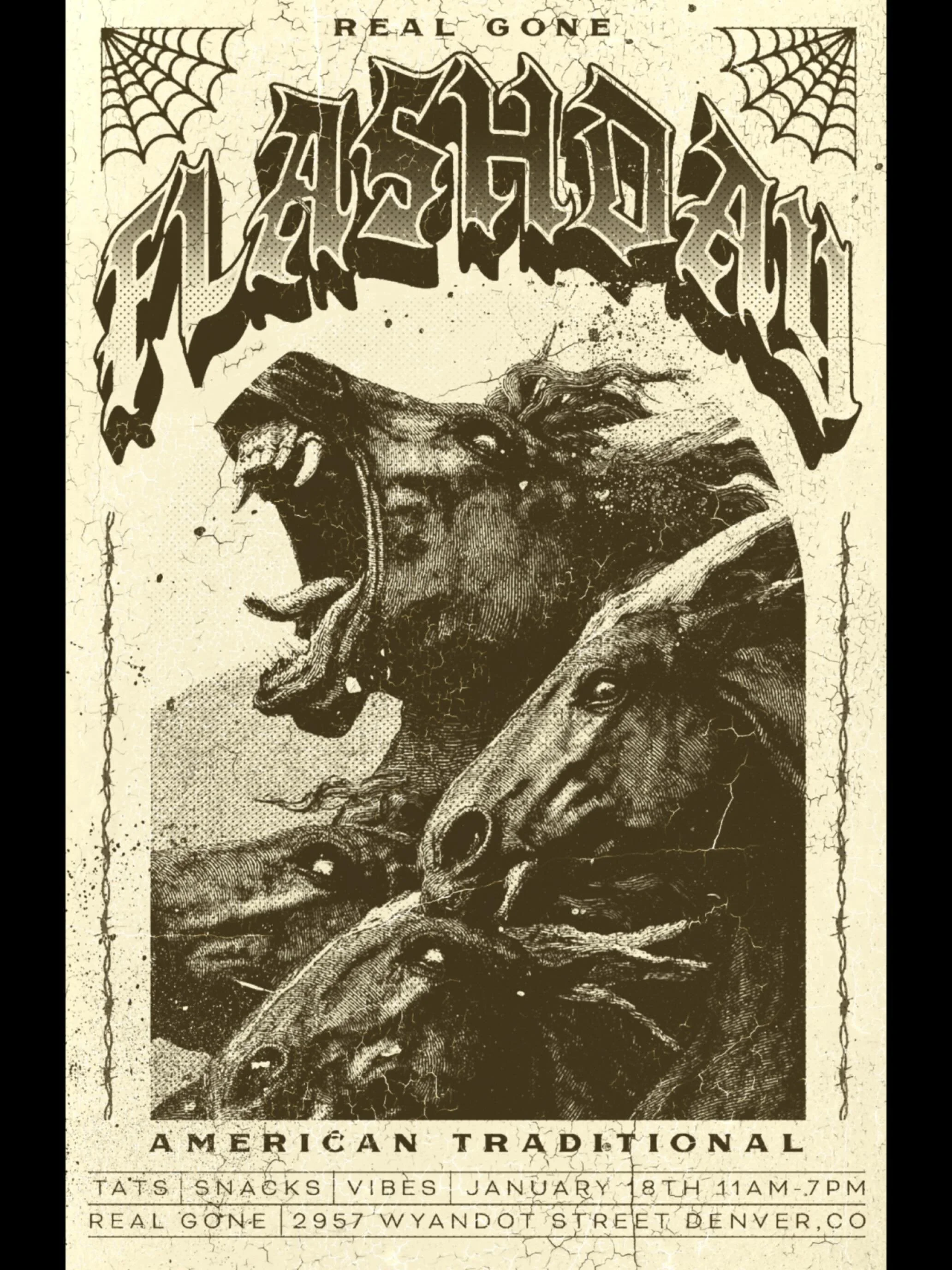 What are you doing Sunday the 18th? Youbetter be stopping by the shop for our flash day. Our new flash is going to be all American/Japanese traditional palm to hand sized tattoos. Starting at $100 with options to add color etc. We have such a variety