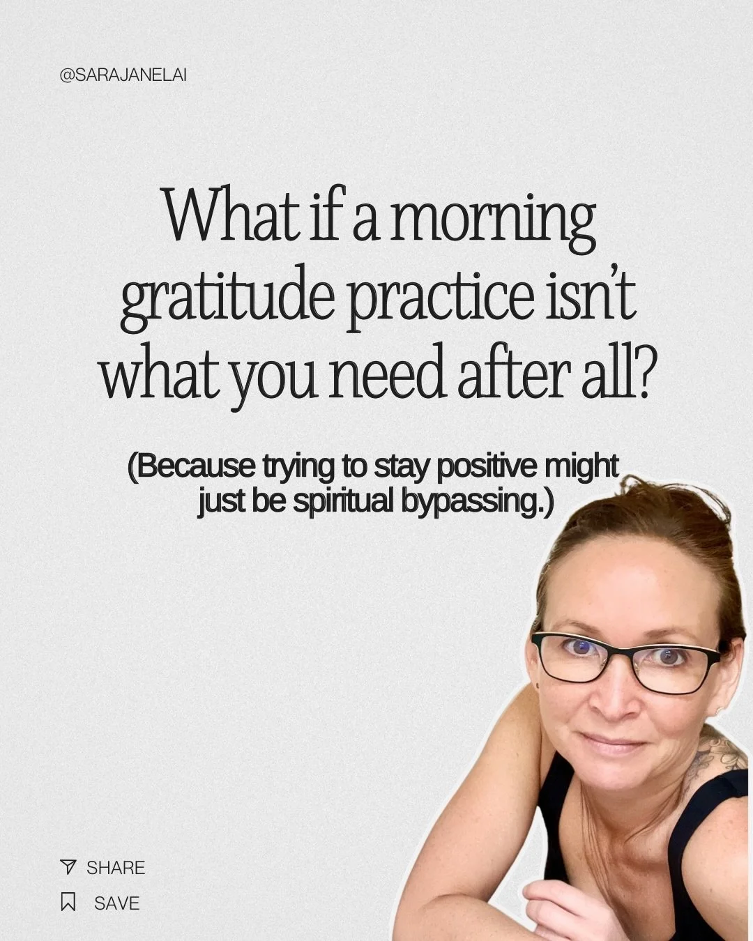 If this stirred something in you&hellip; I want you to know there&rsquo;s nothing wrong with feeling restless, uneasy and searching for something more.

You&rsquo;re just in the process of becoming. And your truth? It&rsquo;s worthy of being heard.

