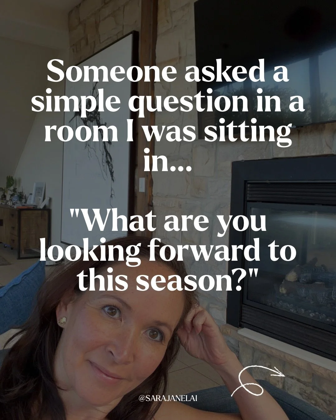 That &lsquo;simple&rsquo; question landed differently than I expected. 

Sometimes the most honest thing we can do is notice what&rsquo;s actually true, even when the answer surprises us.

And you &hellip; 
what are you looking forward to this season