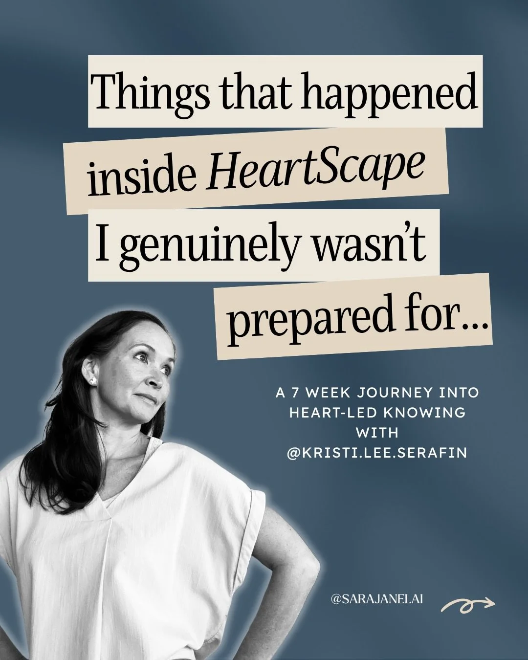Seven weeks ago I didn&rsquo;t think I was intuitive but here&rsquo;s  what happened.

If this resonates, save this post or share it with a woman who needs to hear it.

And if you want to experience Heartscape for yourself - go find @kristi.lee.seraf