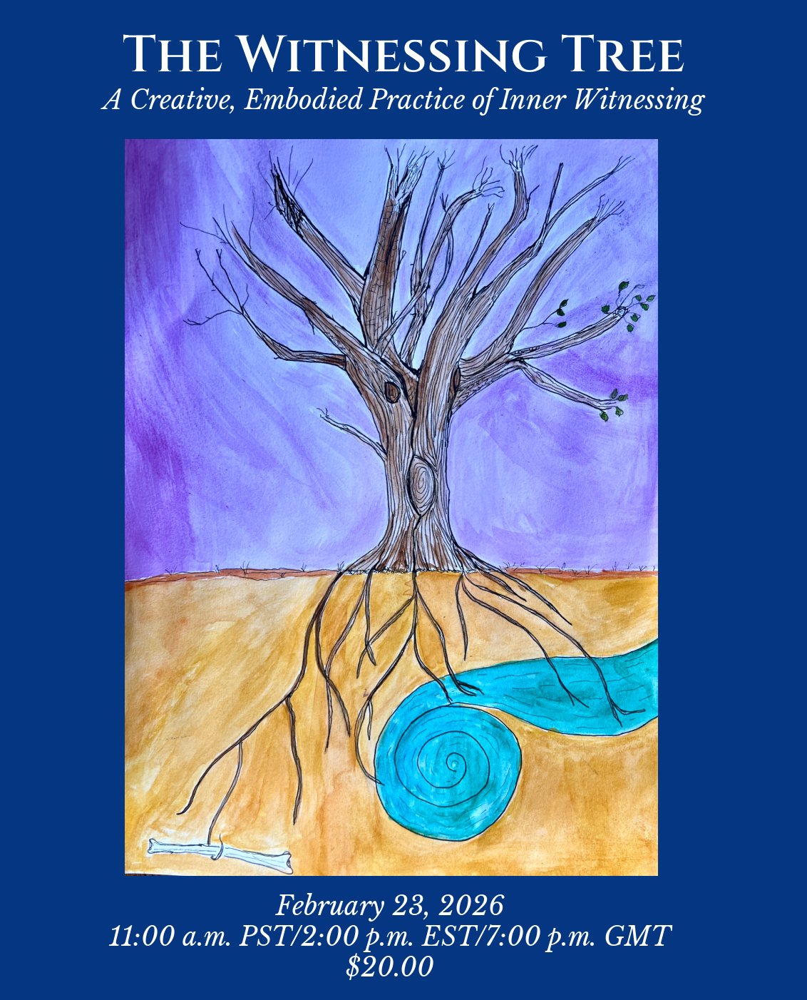 The Witnessing Tree  A Creative, Embodied Active Imagination Practice
