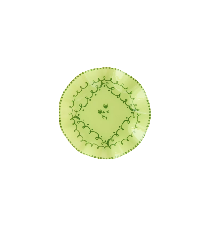 Lime Green Plate