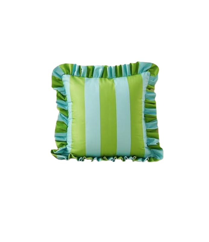 The Bright Green/Blue Ruffle