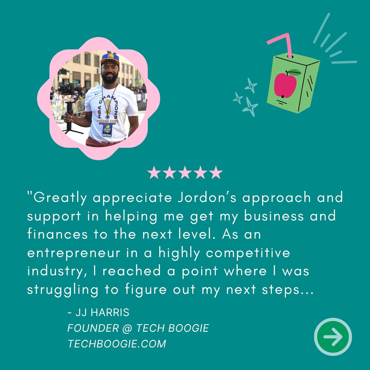 Supporting @jj.inthewild this year has been about helping him steady the ship while building toward his bigger vision. 

Together we clarified his finances, tested new income streams, mapped out debt and cash flow, and put structure around his outrea