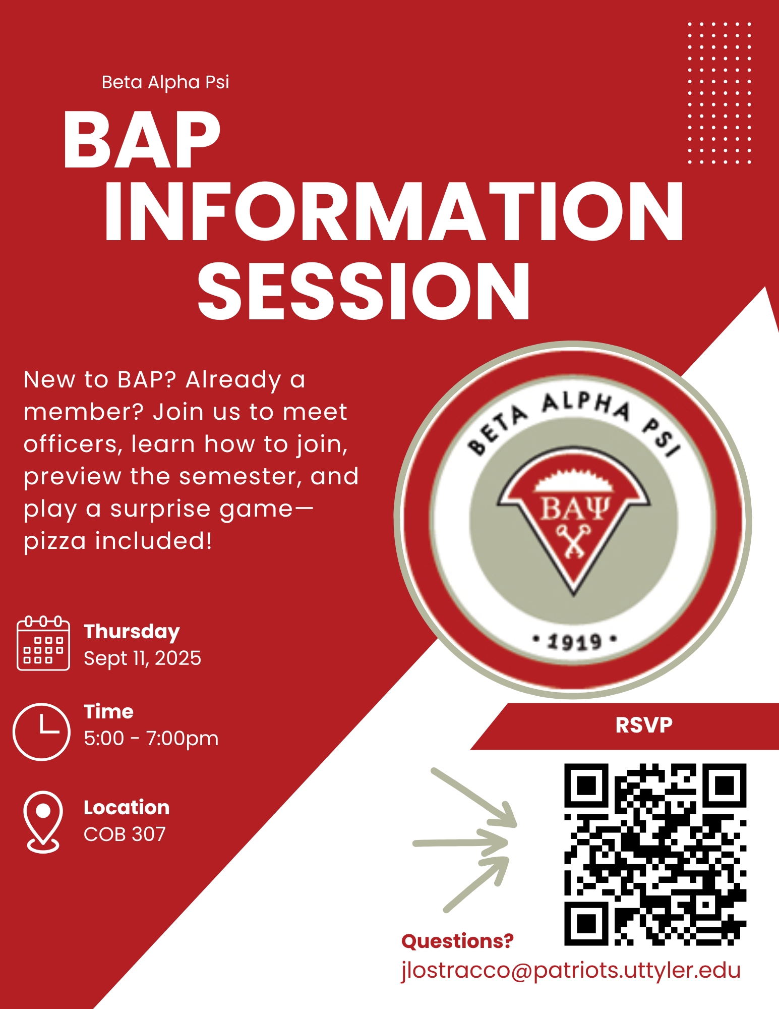 Meeting: BAP Info Session