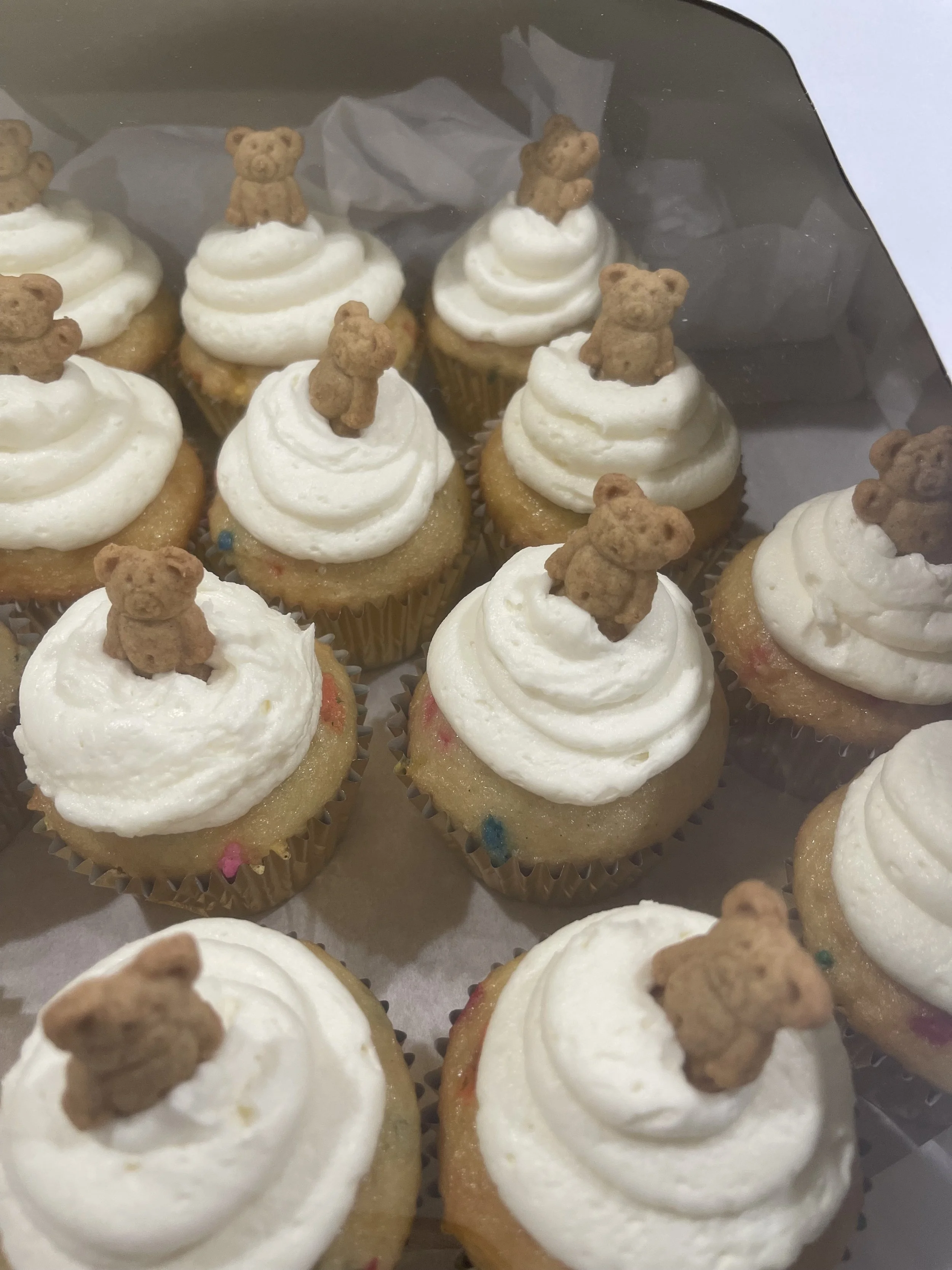 Sprinkles of Joy Baby Shower Cupcakes