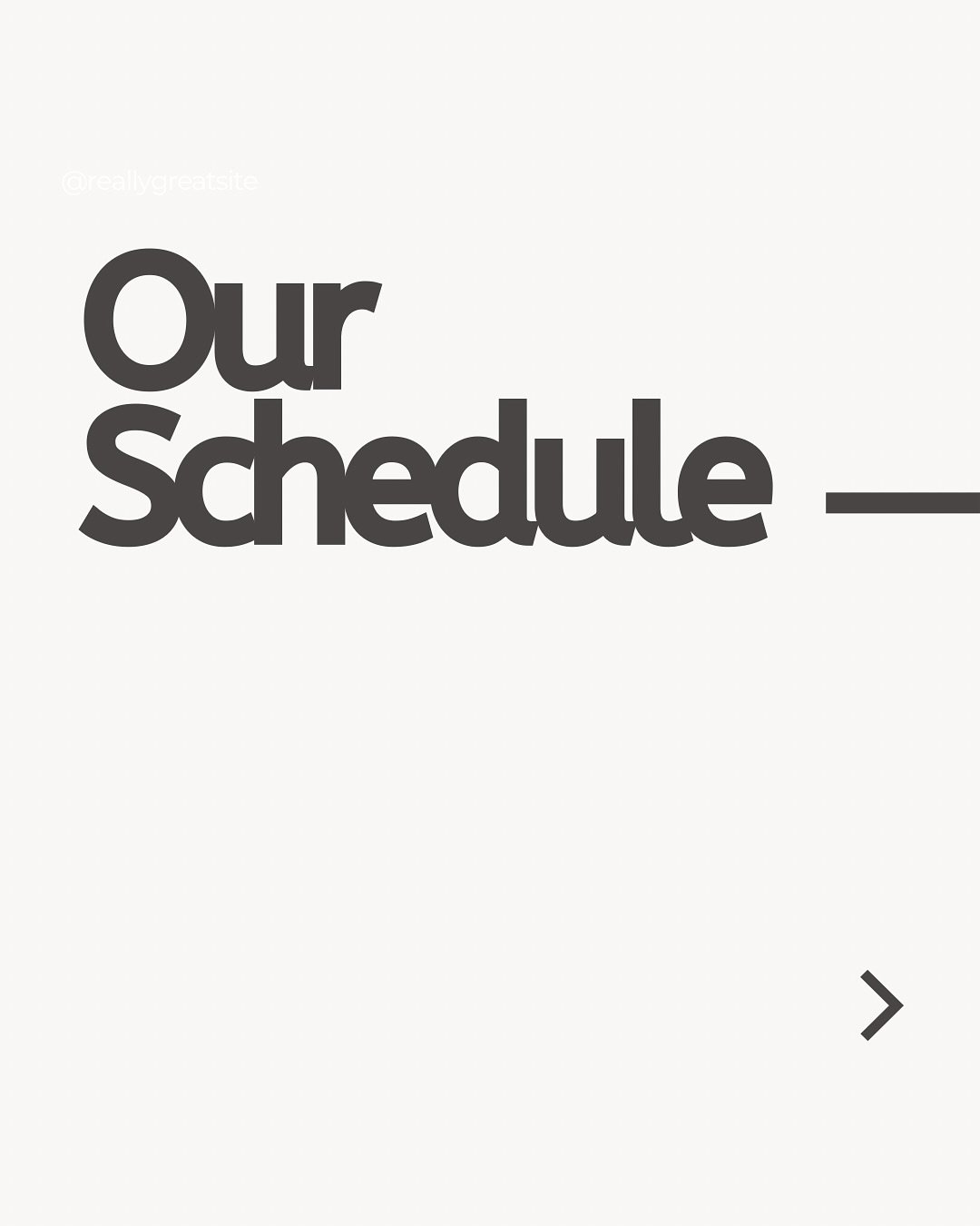 No matter your schedule, we&rsquo;ve got a class for you!

Whether you&rsquo;re an early bird, a mid-morning mover, or an after-work warrior, our schedule is designed to fit you. With a mix of energizing, strength-building, and restorative classes, t