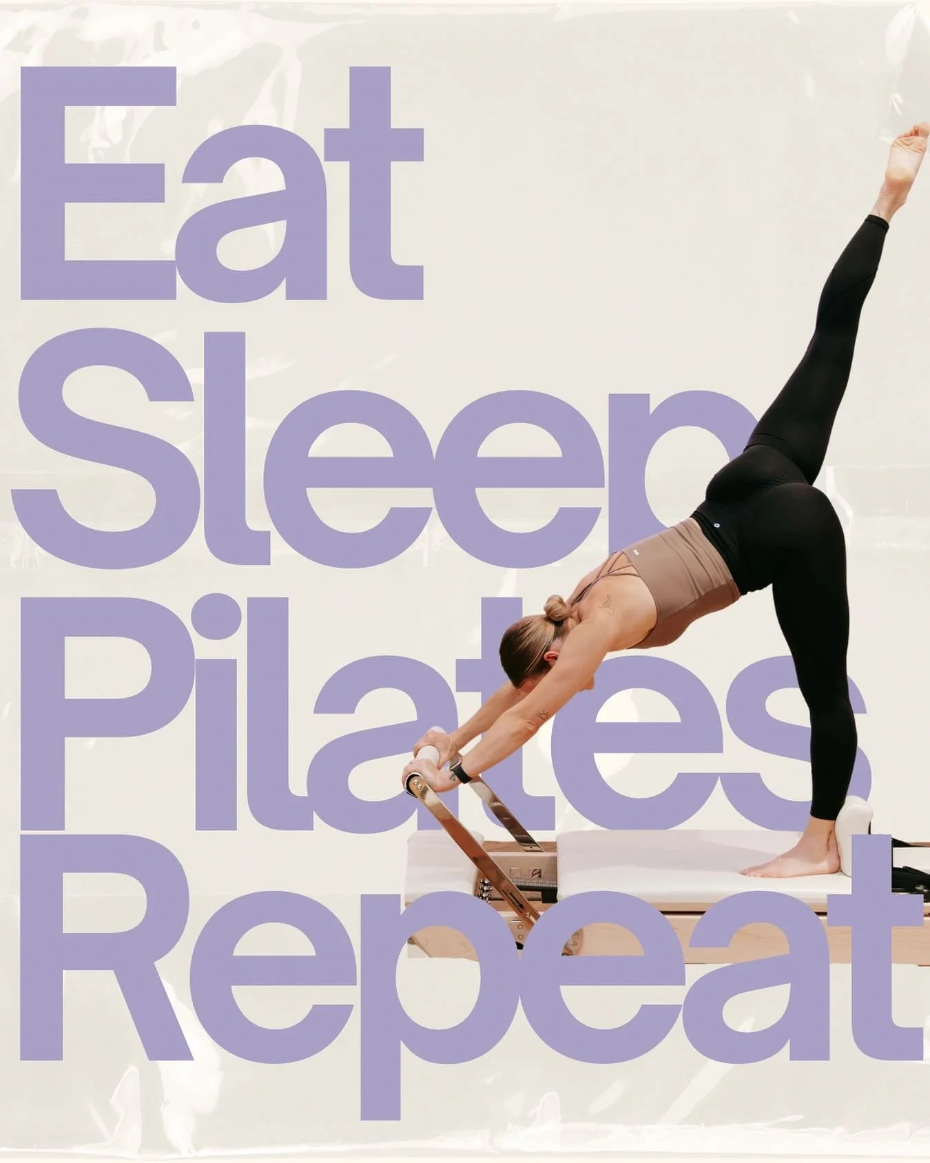 Eat. Sleep. Pilates. Repeat.

Add coffee + a good playlist = perfect day ☕️🎶

What&rsquo;s your non- negotiable?