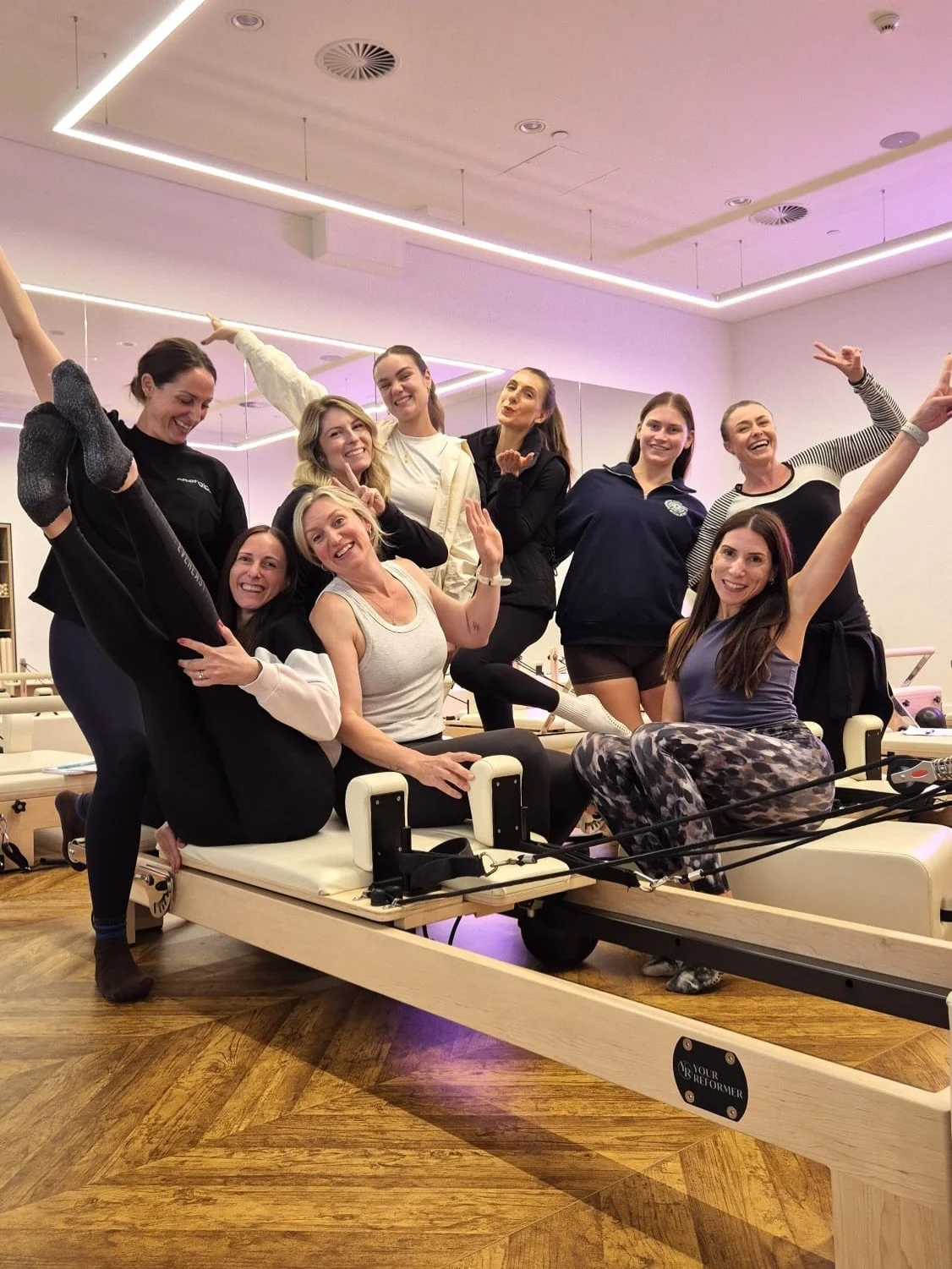 Last week the Afterglo Team had the pleasure of attending a professional development session with the amazing @rachpilates from @summitpilates.education + @the_pilates_league to up-skill and be inspired to continue delivering amazing classes to you, 