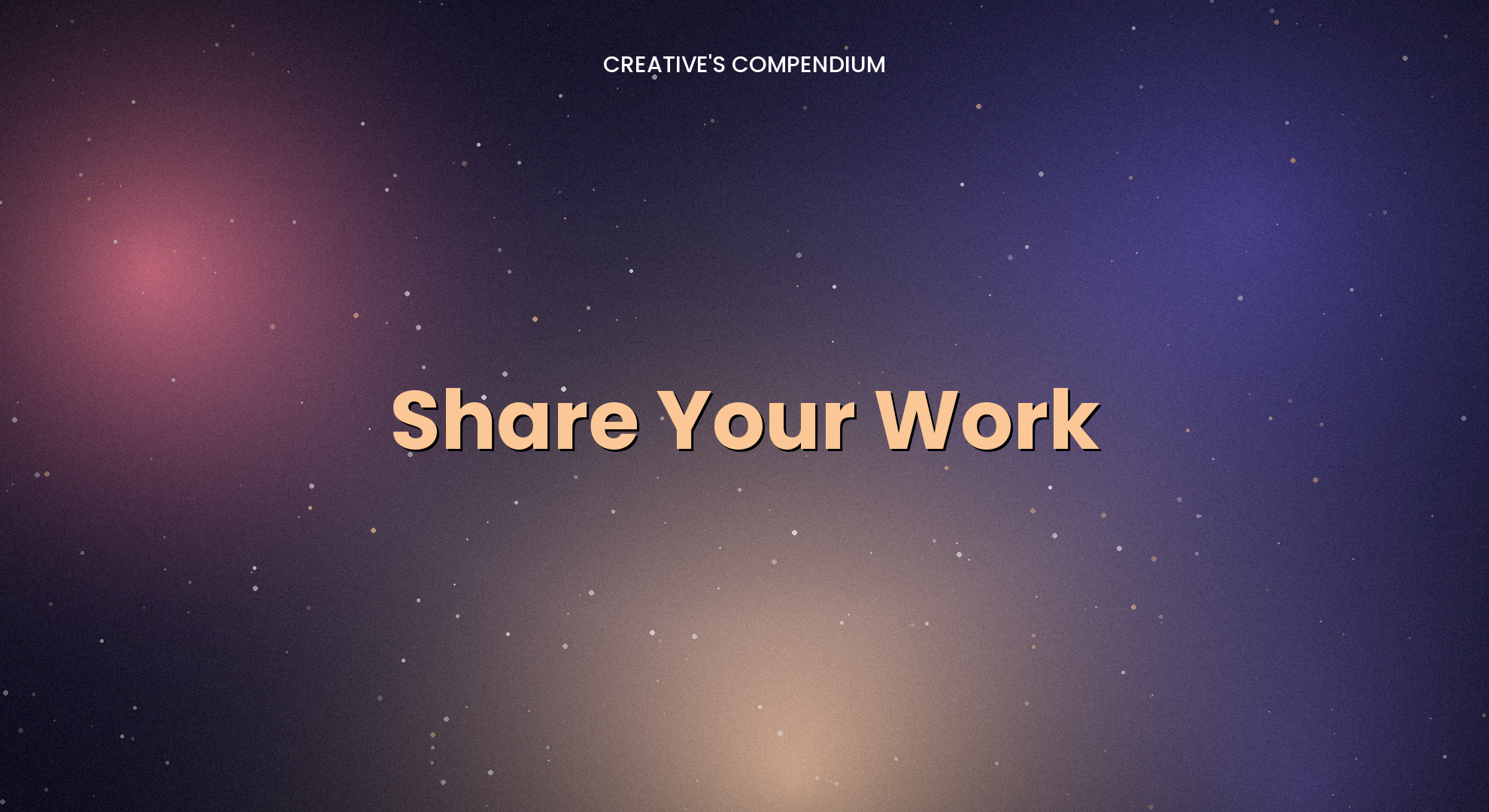 Share Your Work