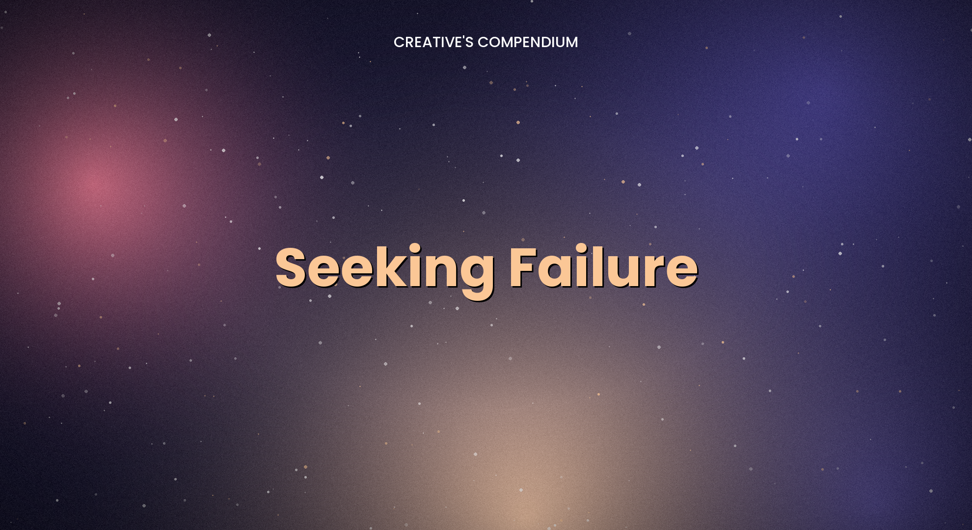Seeking Failure