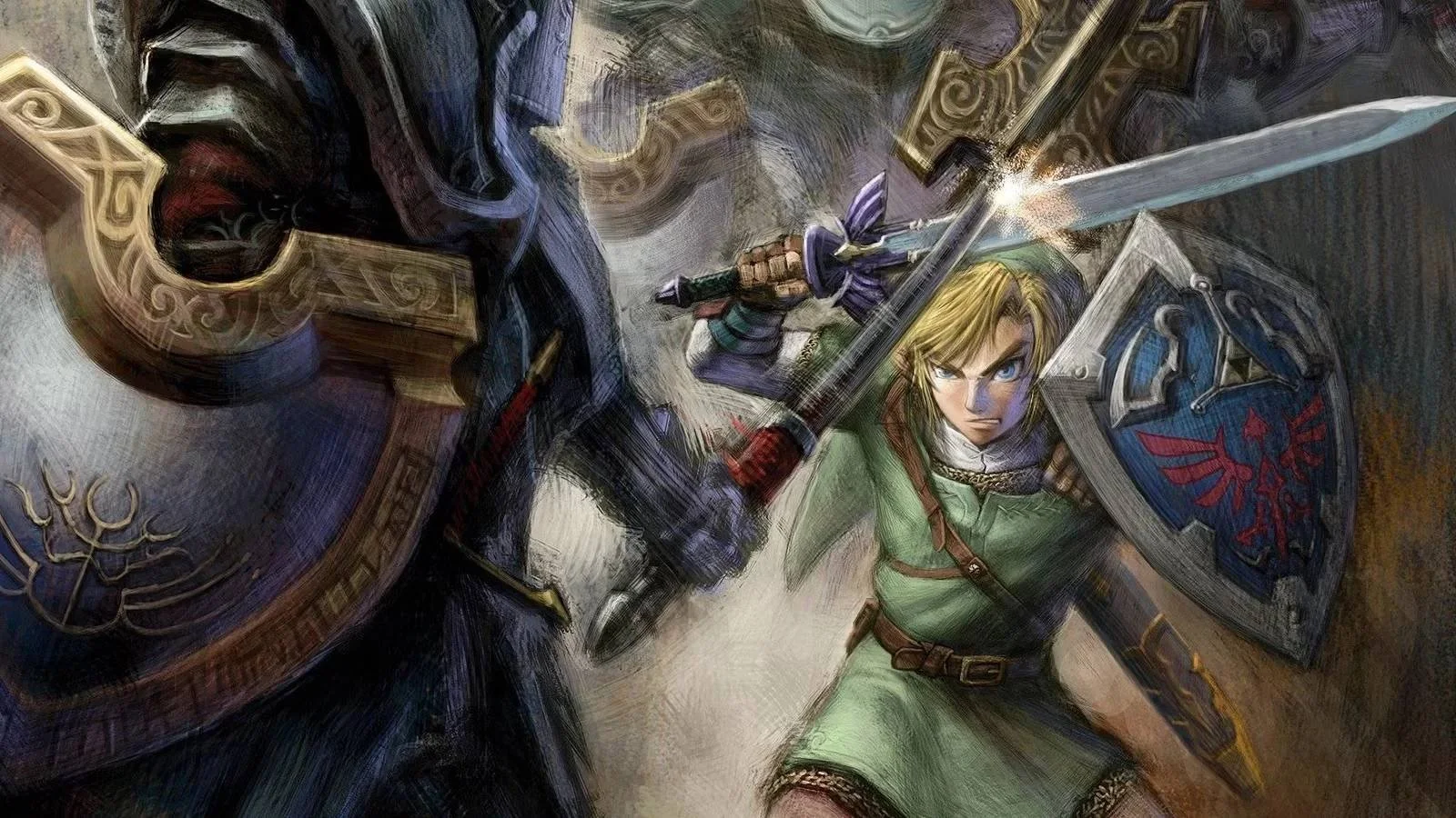 concept key art from Nintendo's 'The Legend of Zelda: Twilight Princess'