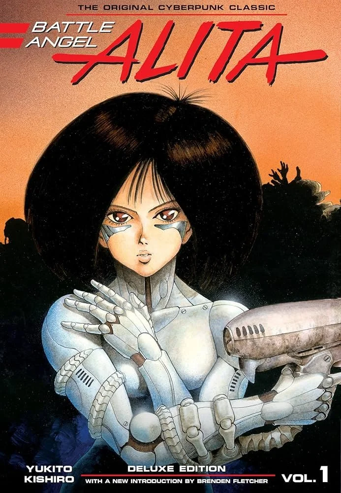 Cover art form Yukito Kishiro's 'Battle Angel Alita'