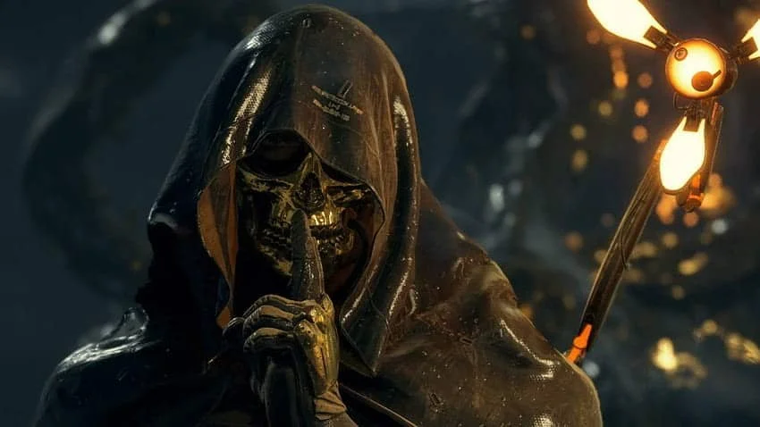 ingame image of 'Higgs' from Hideo Kojima's 'Death Stranding'