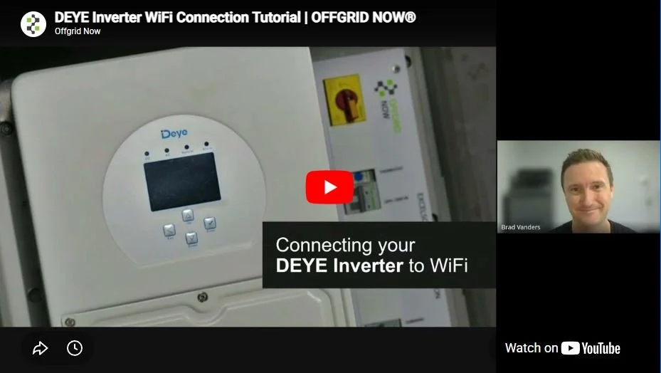 How to connect your inverter to WIFI
