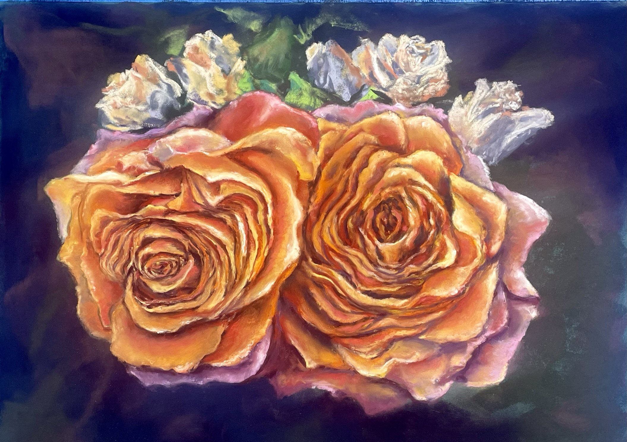 Twin Roses - Unframed