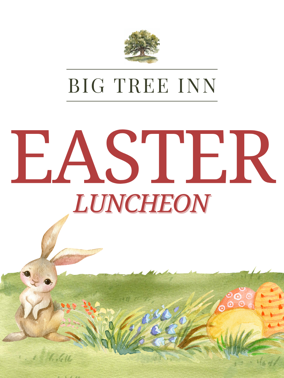 Easter Luncheon at the Big Tree Inn