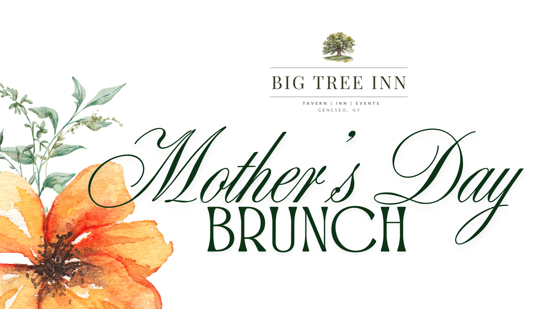 Mother’s Day Brunch at Big Tree Inn