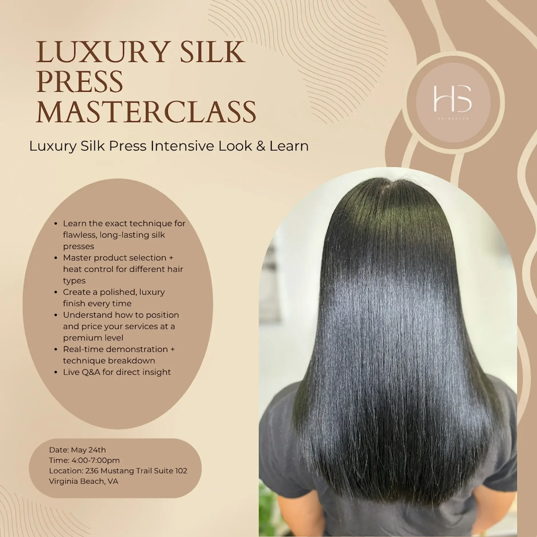 Luxury Silk Press Intensive: Technique, Longevity + Premium Pricing
