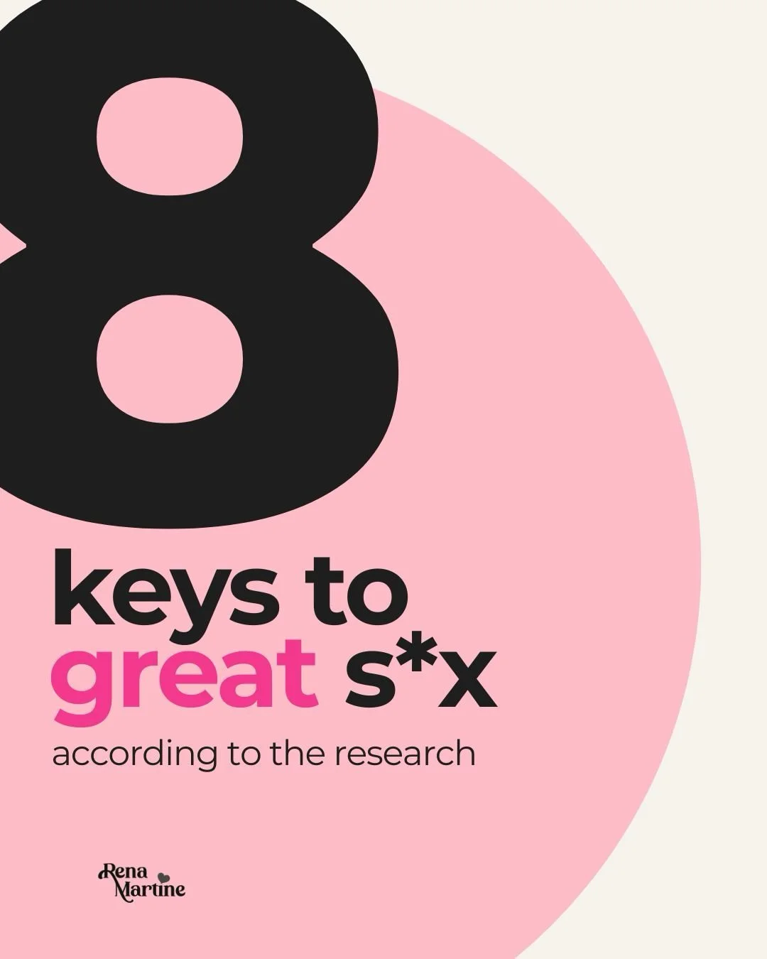 Great s*x isn&rsquo;t rocket science. 
It&rsquo;s not an arsenal of positions.
It isn&rsquo;t how or whether you c*m.

It&rsquo;s one of life&rsquo;s greatest joys that&rsquo;s absolutely free. 
It&rsquo;s a way we express ourselves. 
It&rsquo;s a re