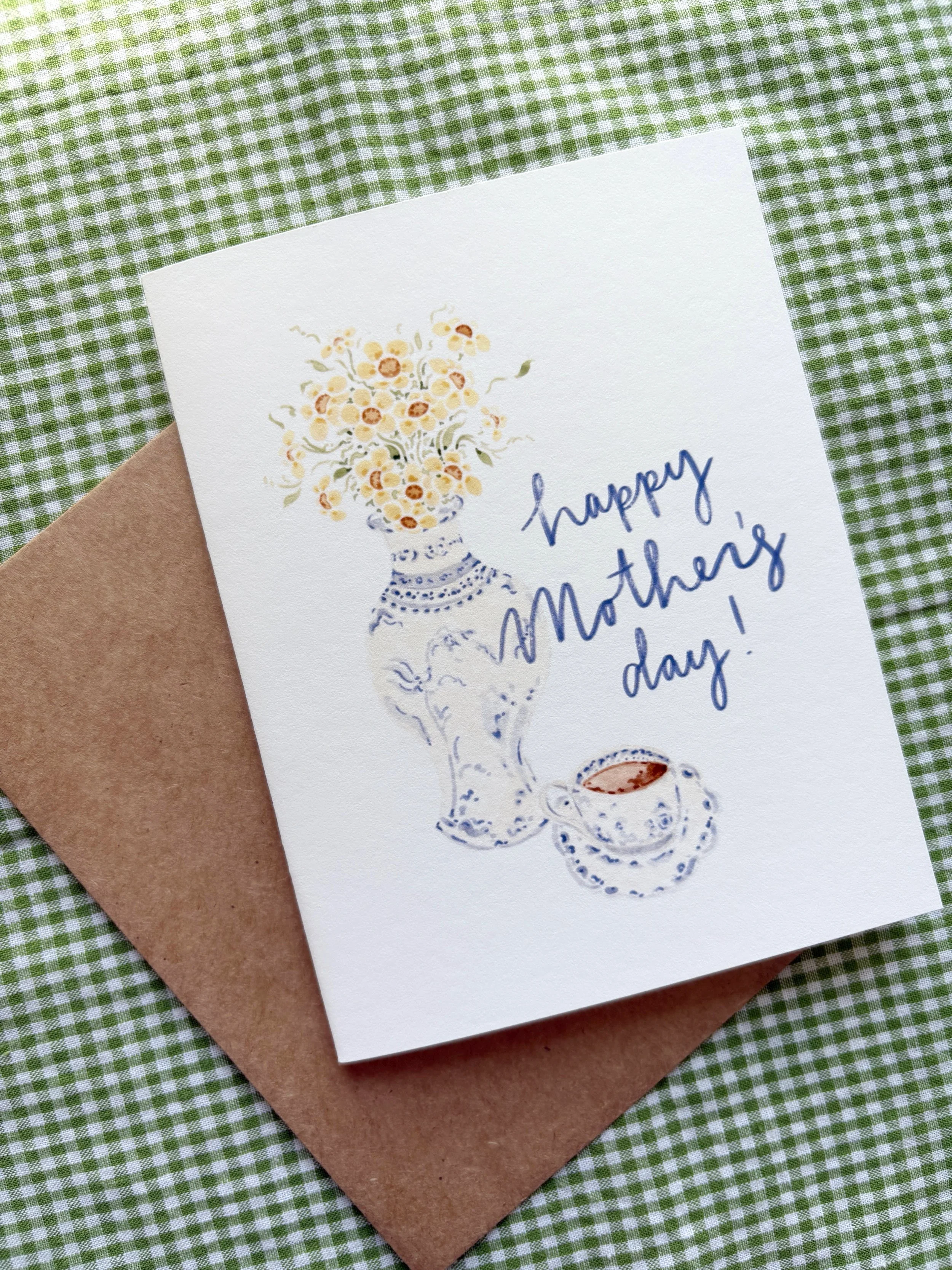 Chinoiserie Mother's Day Card