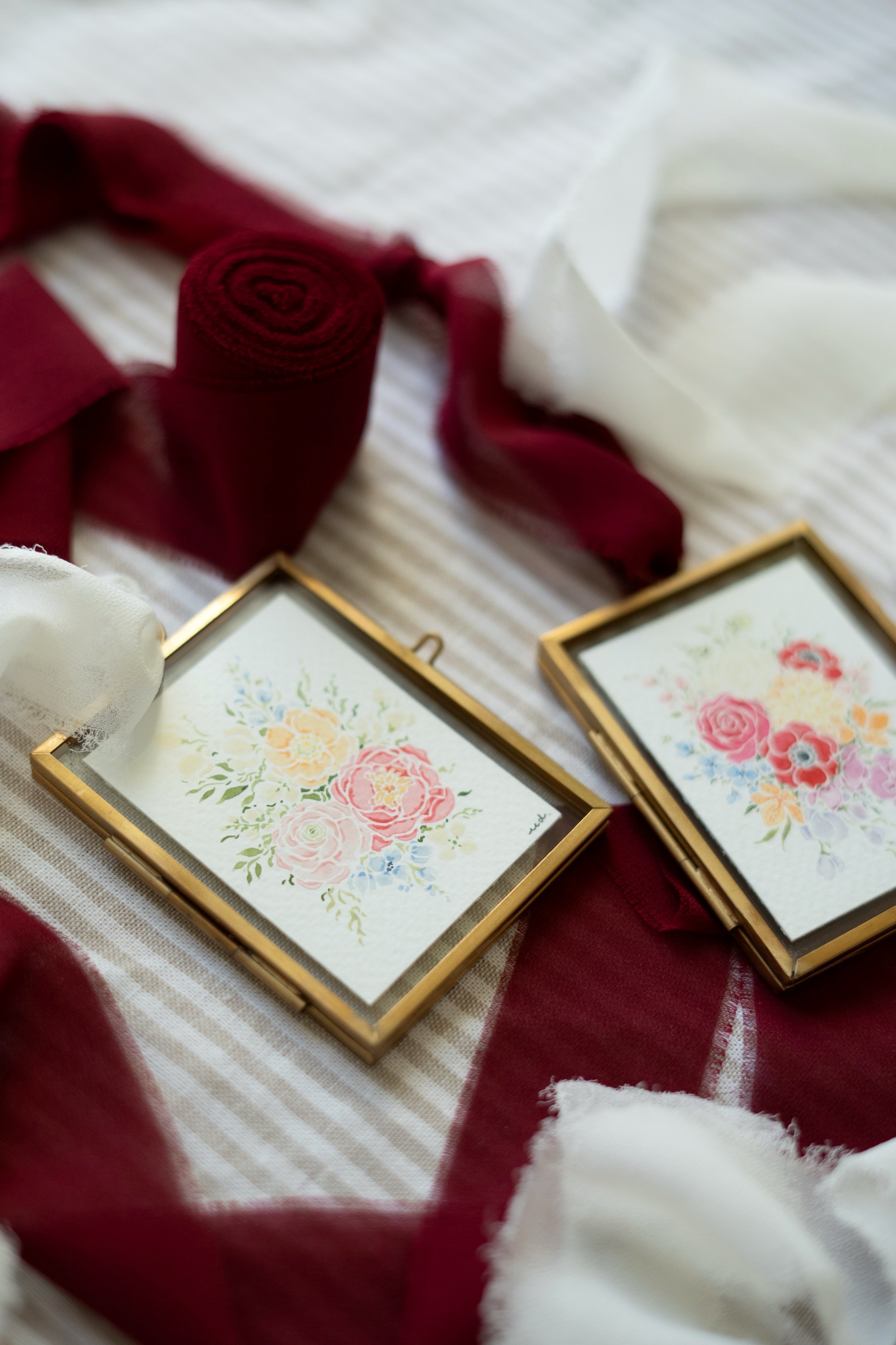 Wedding Bouquet Christmas Ornament