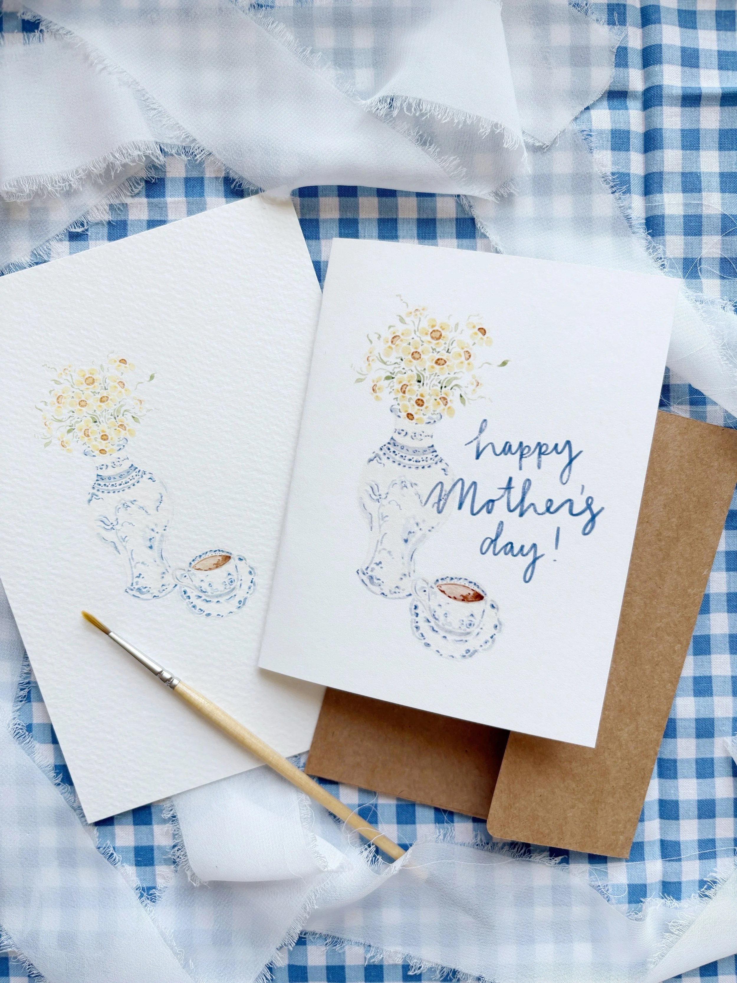 Chinoiserie Mother's Day Card