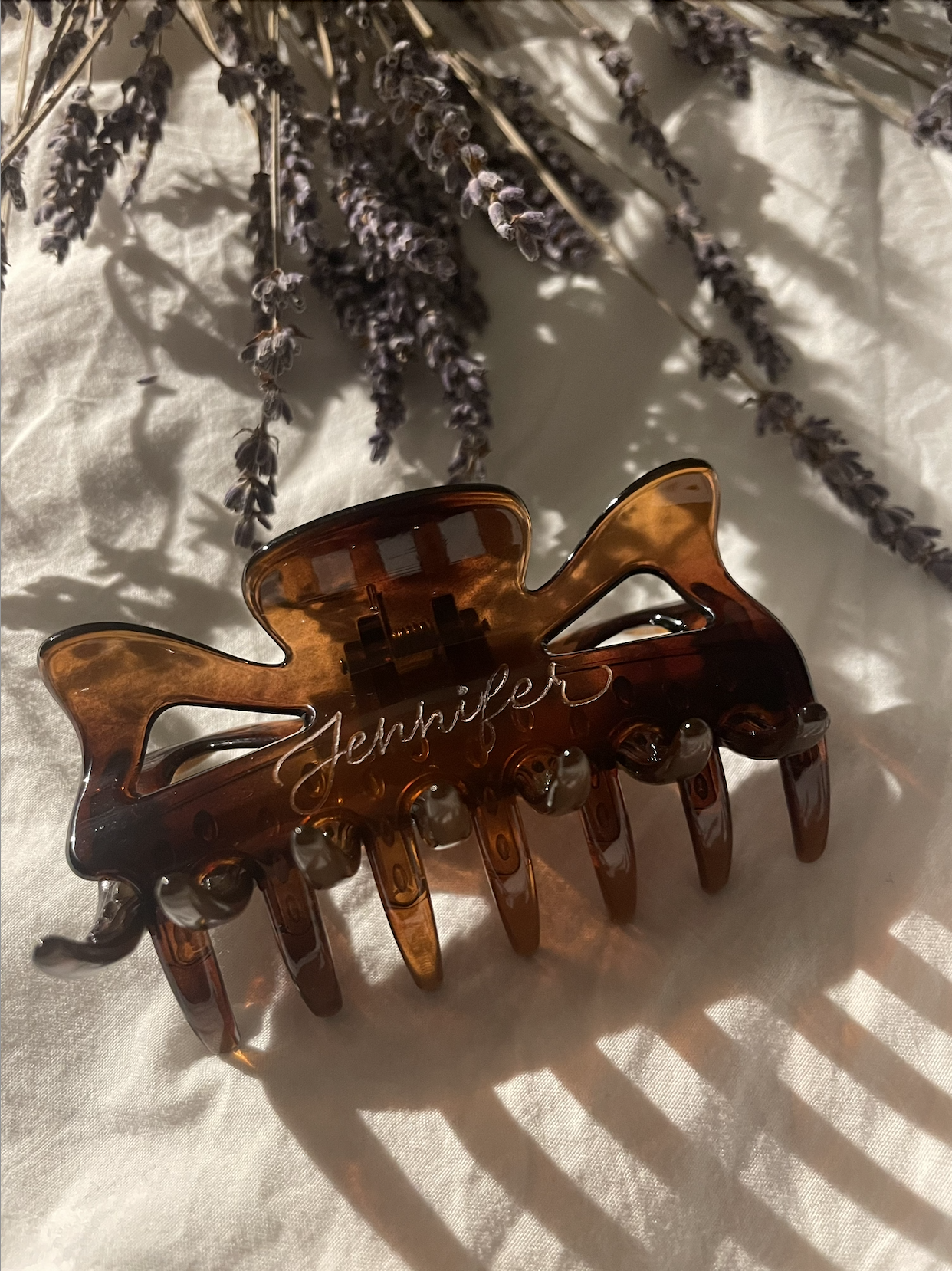 Magda Calligraphy Live Event Calligraphy Toronto Hair Claw Engraving.png