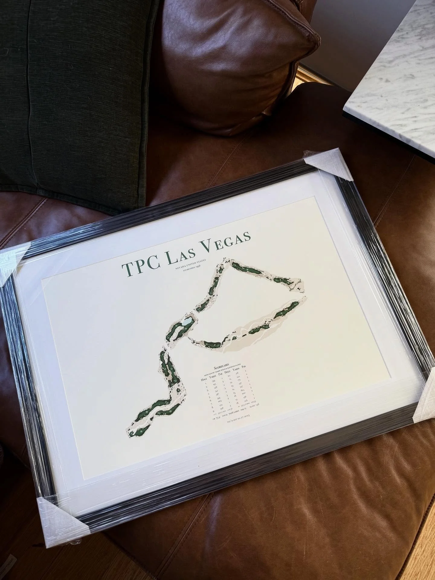 A fresh new custom order ready for delivery.