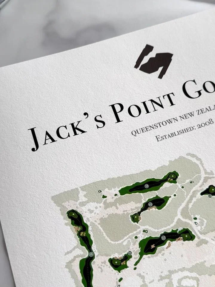 Winner Winner! 
Congratulations to our competition winner @peterknight4721 🙌🏼⛳️🔥

I hope this artwork brings back special memories from your time at Jack&rsquo;s Point Golf Club. 

If you&rsquo;d like to order a print of this epic course visit our