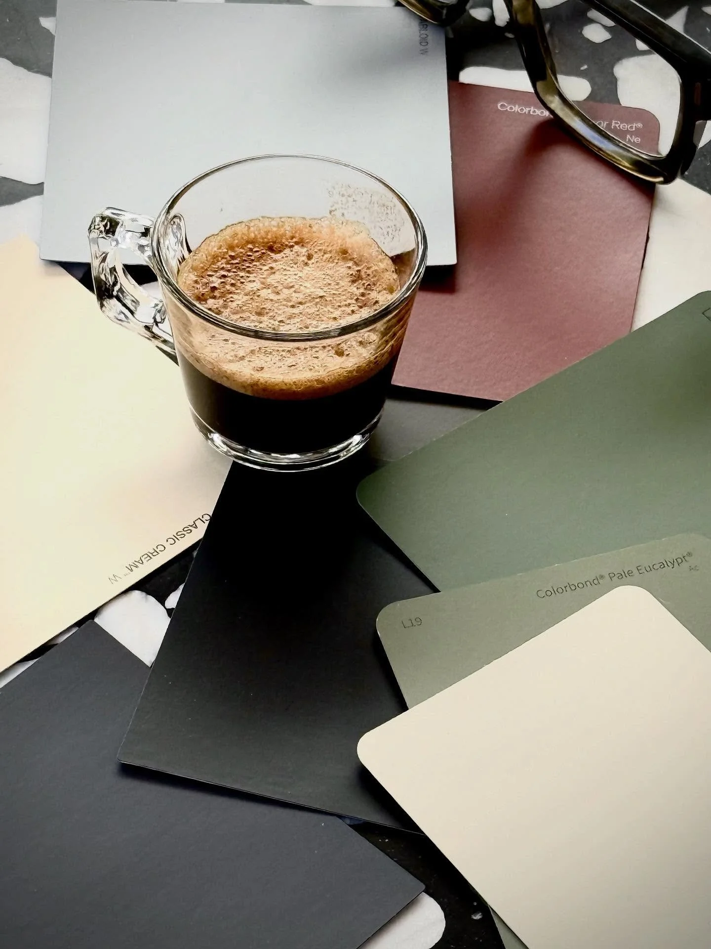 Coffee &amp; Colours | A custom design in the works.